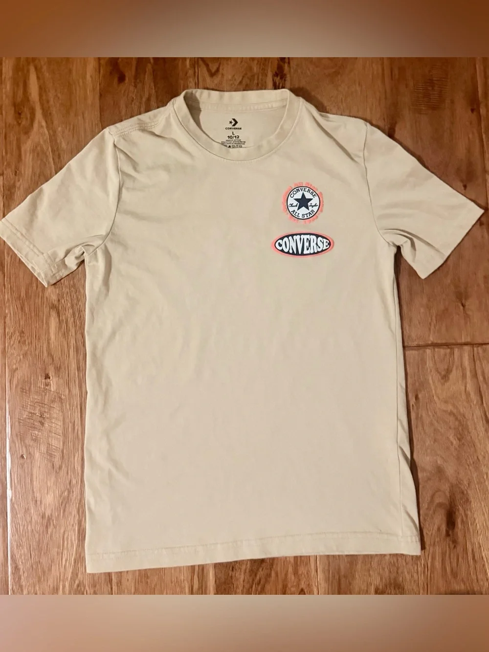 Converse Boy’s Tan Logo Short Sleeve Tee